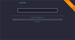 Desktop Screenshot of exd.info